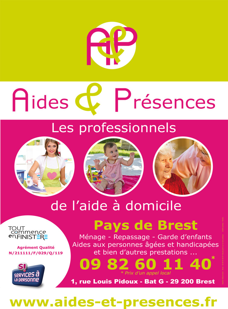 Création d'une affiche pour A&P à Brest