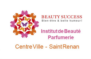 Création d'un autocollant pour Beauty Success à Brest